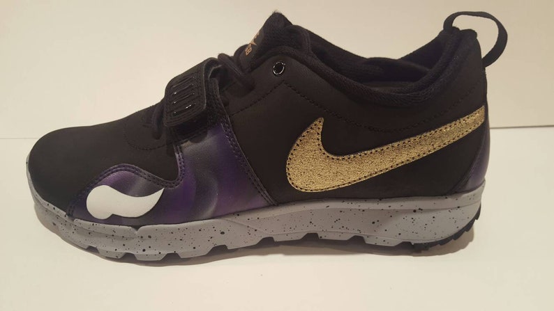 Nike Shoes Minnesota Vikings Style Men's Handpainted for | Etsy