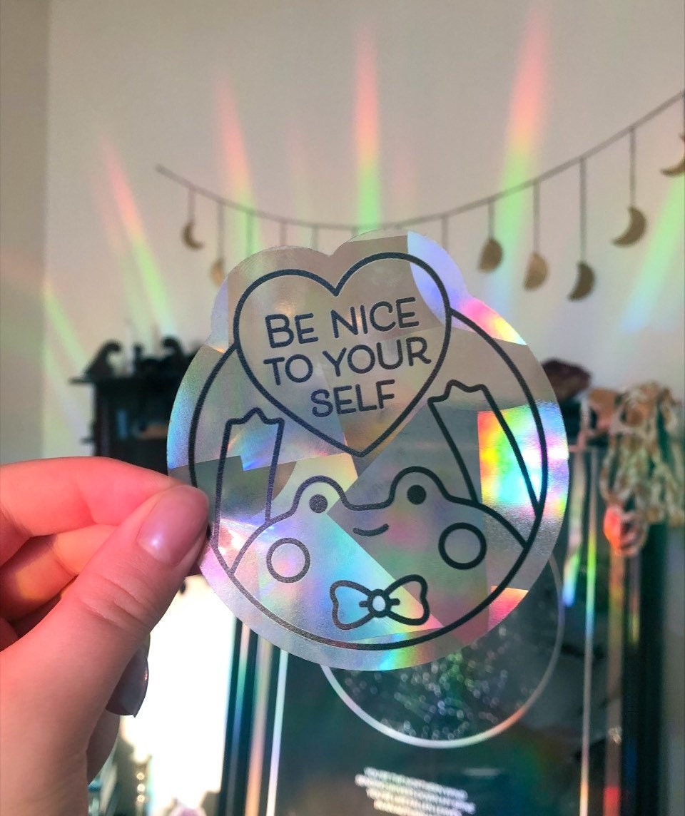 NEW Cute Little Ghost Rainbow Suncatcher Sticker you Got This, Boo Ghost  Rainbow Maker Window Decal Sun Catcher Sticker 