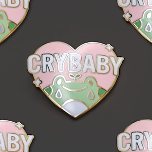 Crybaby Frog Enamel Pin