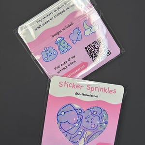 Sticker hagelslag met ufo-ruimtethema | Stickerpakket - 4 unieke ontwerpen
