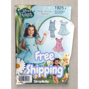 Cartamodello Simplicity 1925 per bambini dai 3 agli 8 anni, non tagliato e piegato in fabbrica.