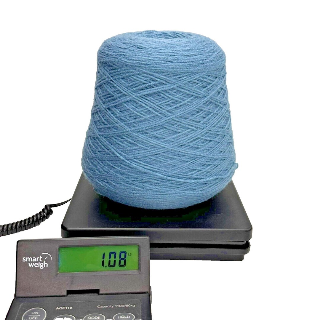 Cone Yarn Machine Knitting Weave Crochet Knit Fiber Acrylic Etsy