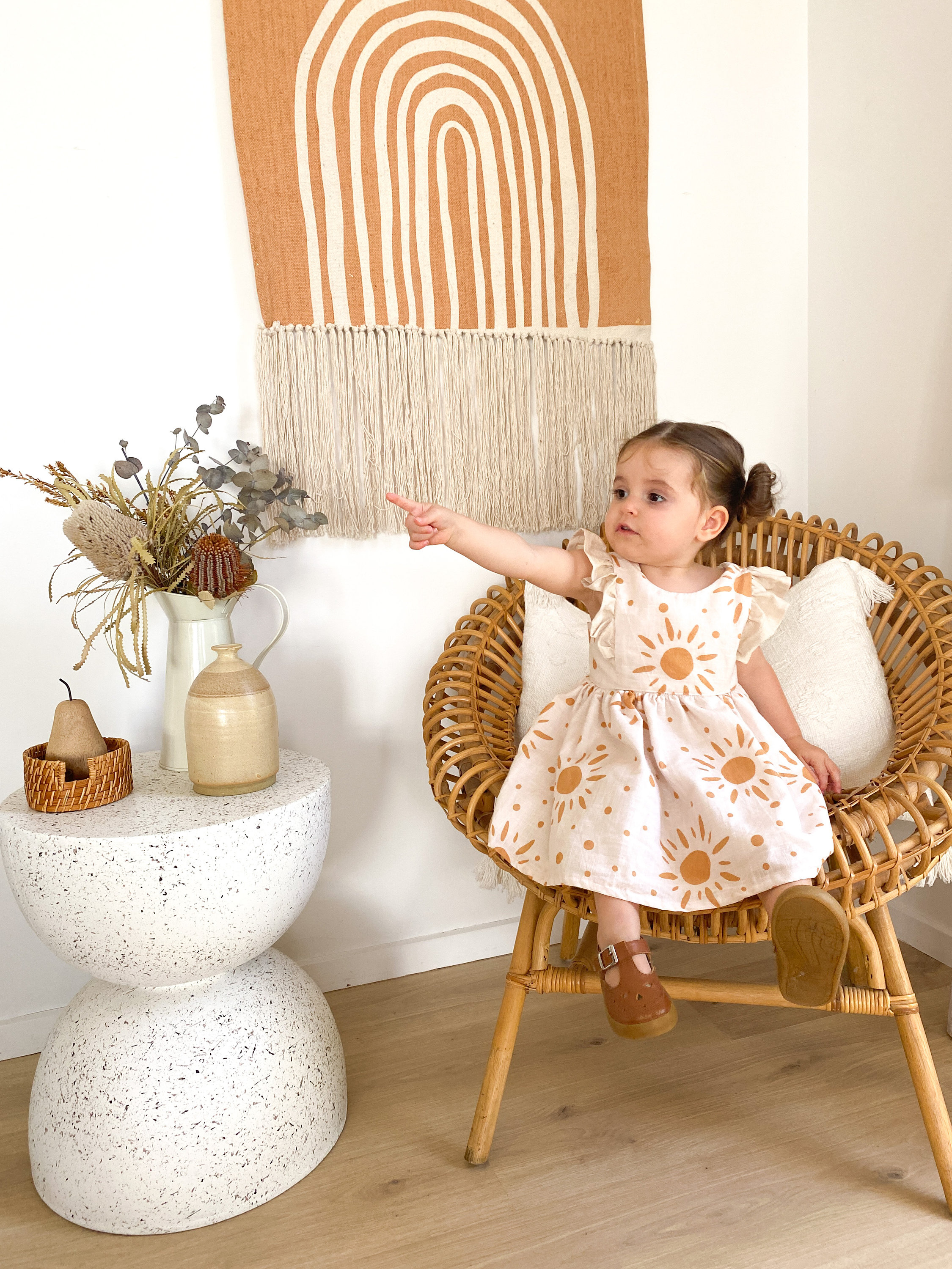 Sunshine Dress, Sizes Newborn - Kids 4