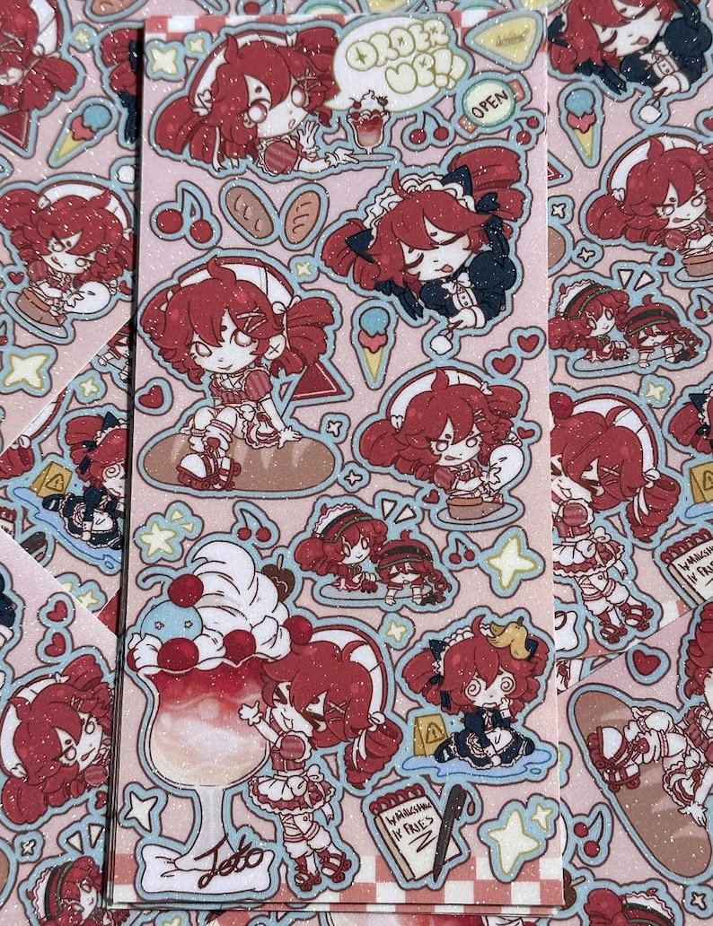 Teto Sticker Disguested Teto - Pop up Store Inspired Sticker Sheet - 19cm X 9cm - Etsy
