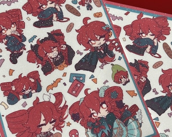Teto pop up Inspired Sticker sheet