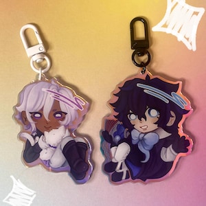The Case study of Vanitas - Rainbow Holo - 3 inch Charm