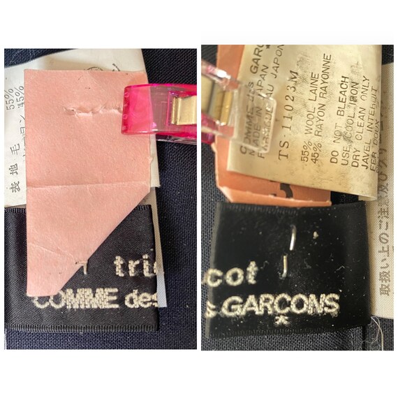 Comme des garçons 90s 45 hotsell