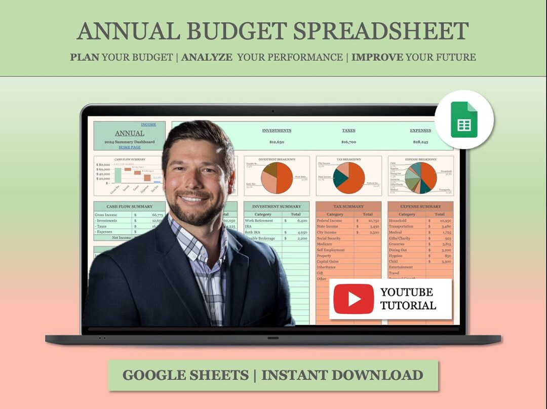 Google Sheets Expense Tracker Budget Spreadsheet, Bill Tracker ...