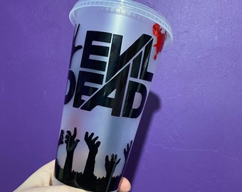 Evil demons inspired cold cup