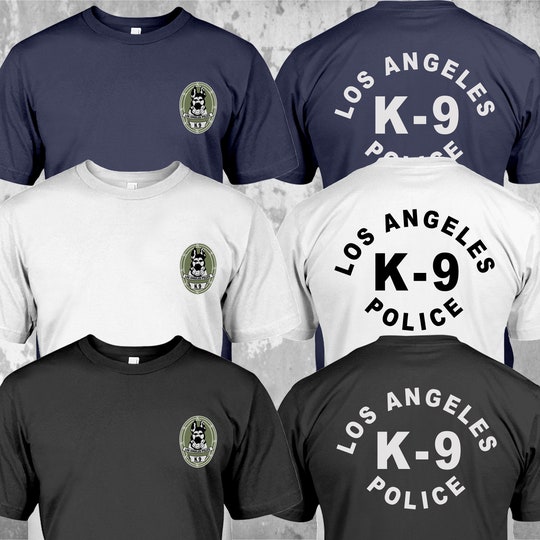 Los Angeles Police Department K9 K-9 LAPD Dog Police US United States Special Force Rescue SWAT T-Shirt