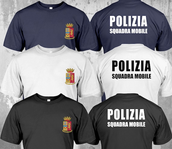 Magliette polizia clearance di stato