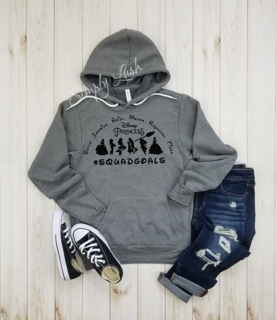 Disney Girls Aladdin Jasmine Goals Hoodie