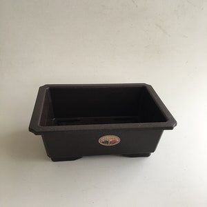 Bonsai plastic pot only 9.5" for Bonsai tree, indoor or outdoor plant, succulent, humidity tray, Housewarming birthday unique gift