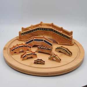 Bonsai Figurine Bridge, Mini Statues, Miniature Decor, For Zen Garden, Bonsai Decorations, Unique Gift