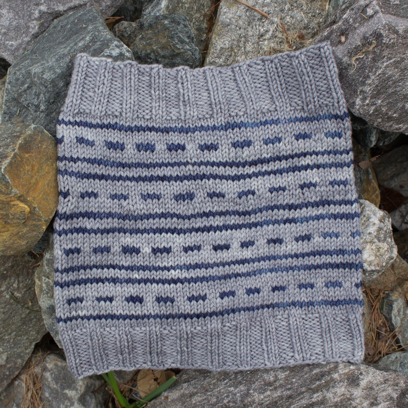 Dk Cowl Pattern Simple Cowl Knitting Pattern // DK Weight Cowl // Easy to Knit Cowl ...