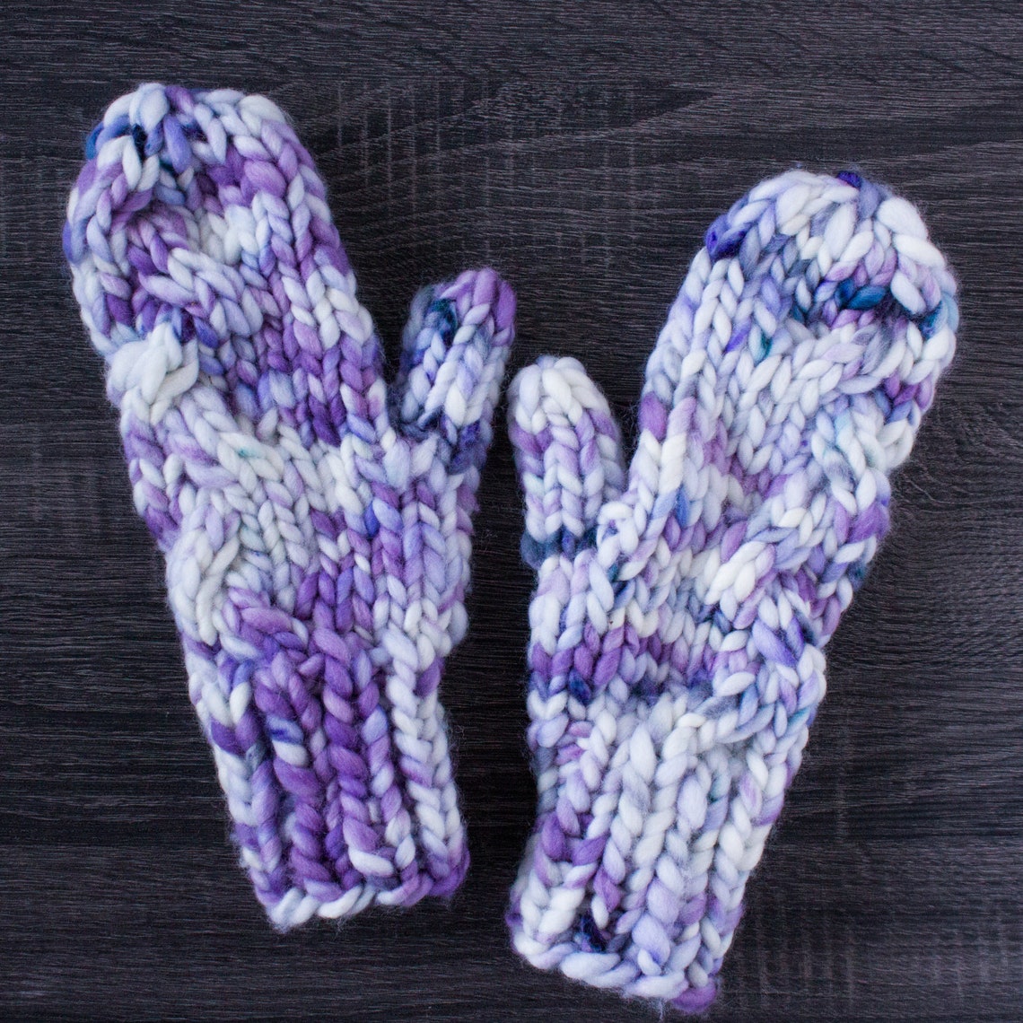 Cozy Cabled Mittens Knitting Pattern // Super Bulky Weight Mittens ...