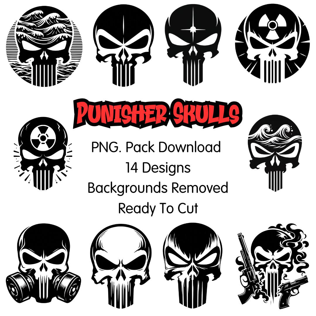 Punisher Mit Blitz Aufkleber Totenkopf Decal War Zone Skull Schädel JDM Death US
