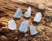 Large Gray Seaglass Pieces