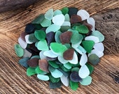 Assorted Color Seaglass - 3 4