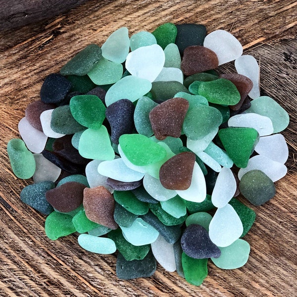 Assorted Color Seaglass - 3/4”