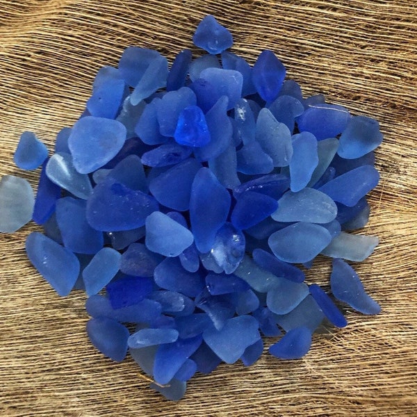 Cornflower Blue Caribbean Seaglass