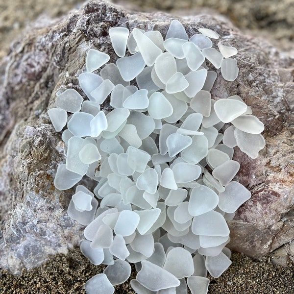 White/Clear Seaglass