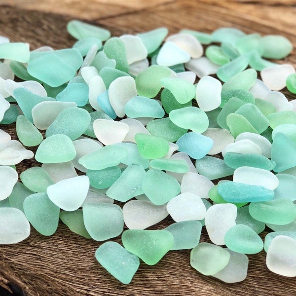 3/4" Caribbean Seaglass - 50 pcs