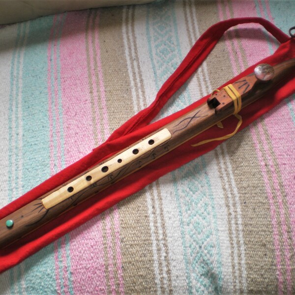 G# Minor Native American Style Wood Flute