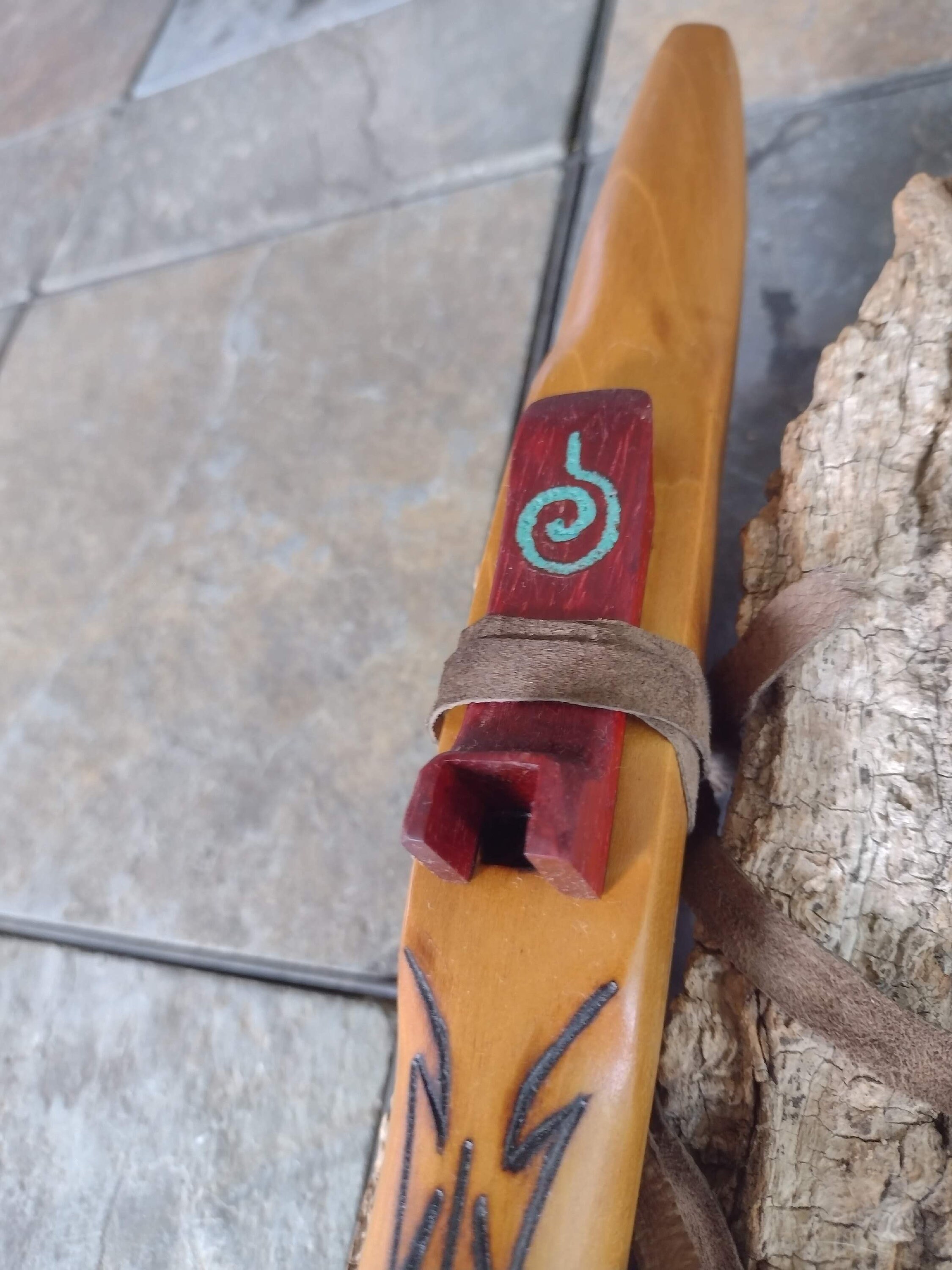 Professional Quality Native Flute Handmade Native American Flute - Solid  Walnut, Key Of Low D - Professional Quality For All Skill Levels 432 Hz Native  Flute, image size:2250x3000