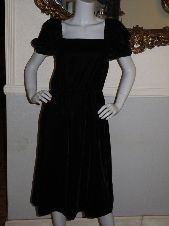 Karin Stevens Velvet Dress