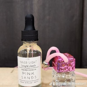 Pink Sands Car reed diffuser, car scents,  room scents