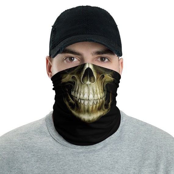 8 Skeleton Ghost Skull Face Mask Biker Balaclava Costume Game Bandana Hair Band