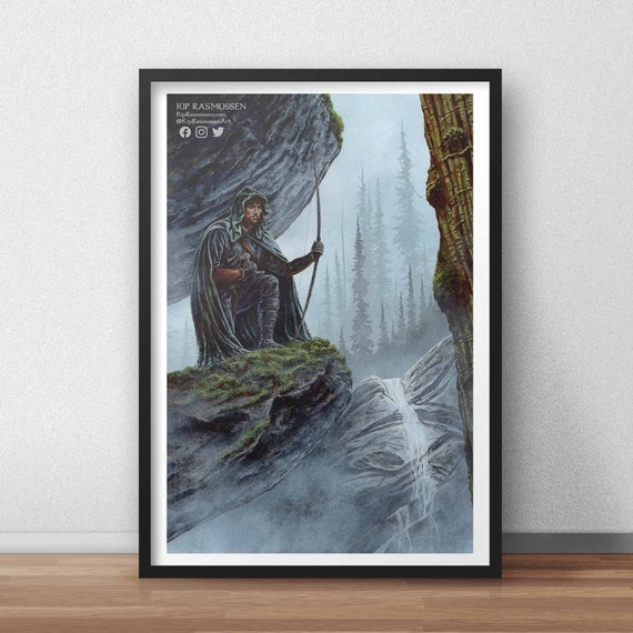 Etsy lord of the rings art clearance