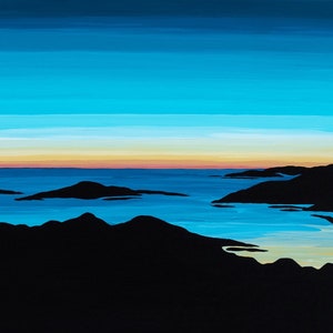 Big Beach, 11x14.5 fine art print on cotton rag art paper, West Coast landscapes, Vancouver Island art
