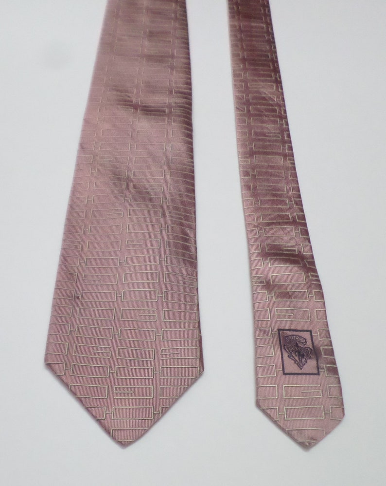 NT0551 Gucci Pink Woven Silk Necktie Tie | Etsy