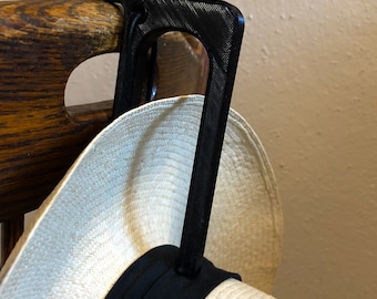 PortaFedora: The Portable hat hook for Fedoras and other hats (LARGE)