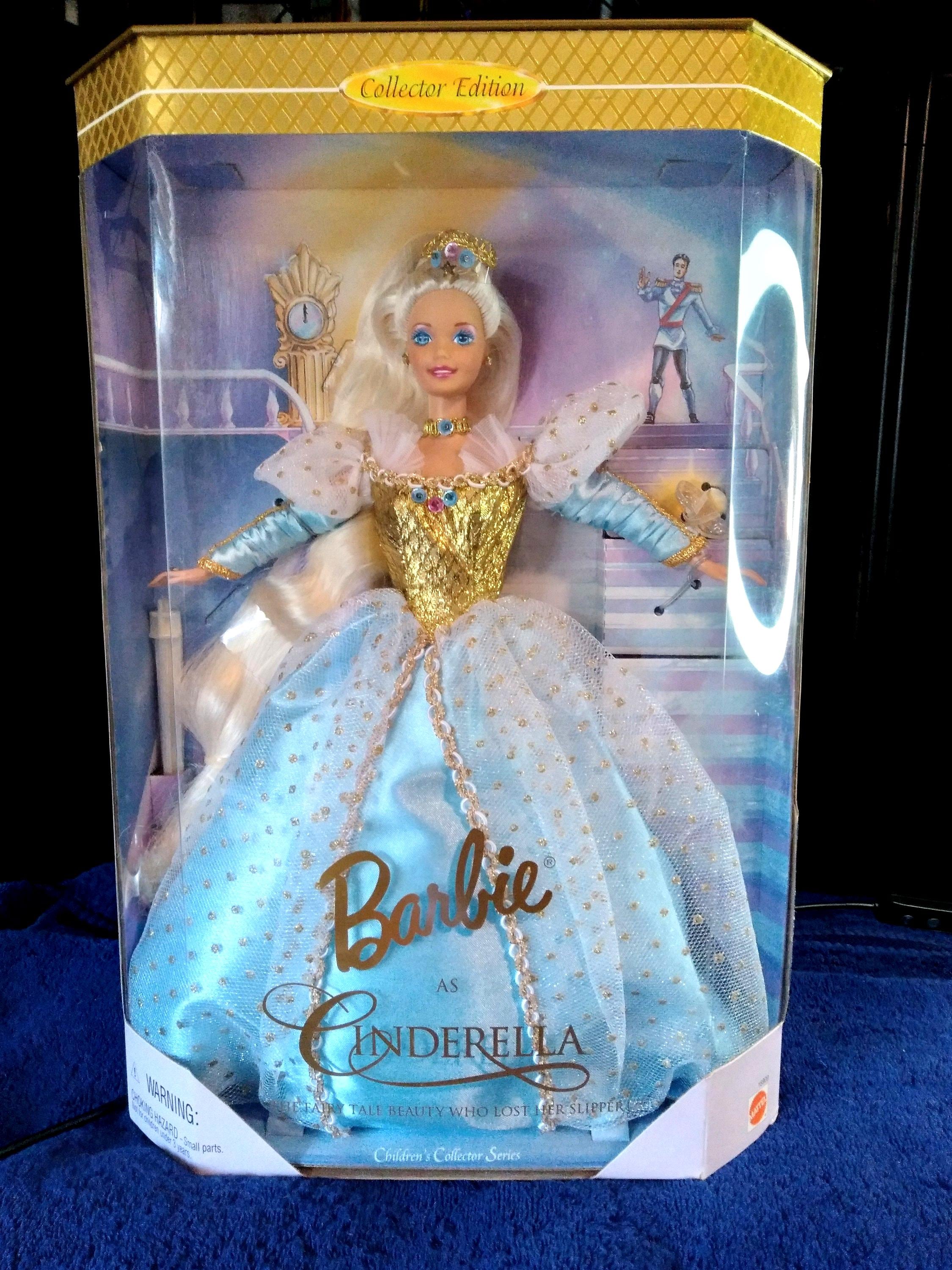 Barbie Collection - Série Enfants - Barbie En Cendrillon Par Mattel (1996, Édition Collector)