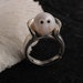 see more listings in the skull pearl ring section