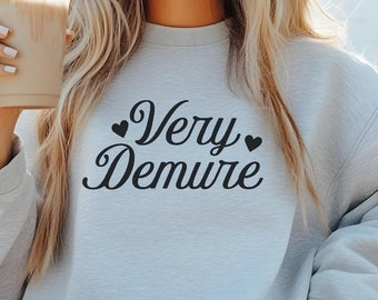 Very Demure Funny Saying PNG, Meme Tshirt Graphic Elegant Fancy Retro Vintage T-Shirt Graphic, Transparent PNG Digital Download