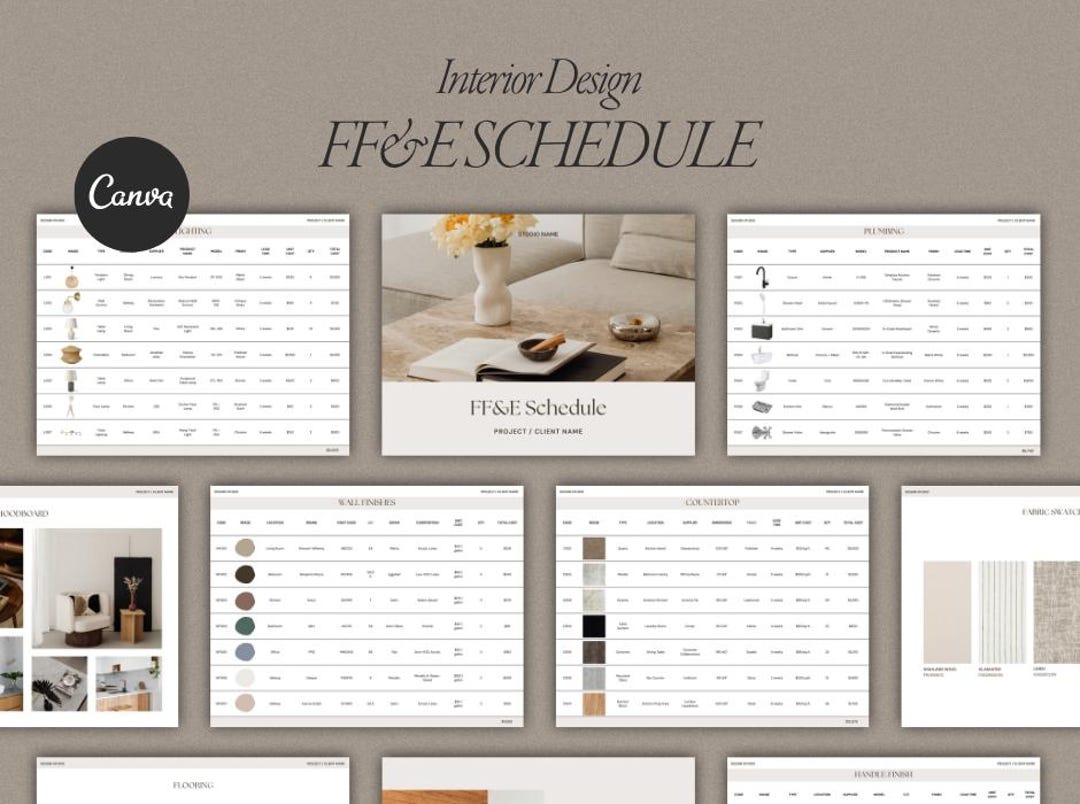 Interior Design Bundle | Investment Guide | Project Proposal | Welcome ...