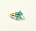 Statement Ring | Turquoise Ring| Sterling Silver | Anniversary Ring | Gold Vermeil Ring | Fashion Ring | Birthstone Ring | Ring For Her product logo