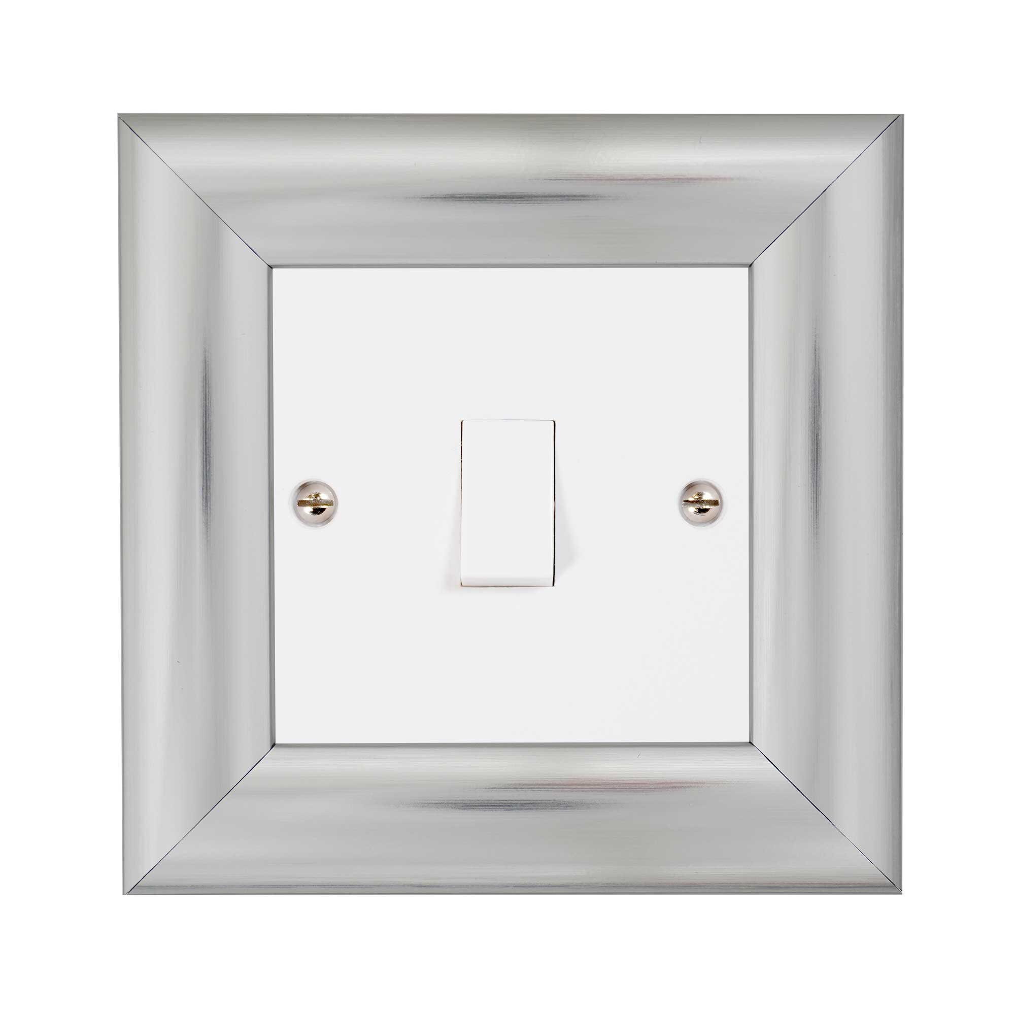 Elektek Decorative Light Switch Surround Frame Finger Plate - No Switch ...