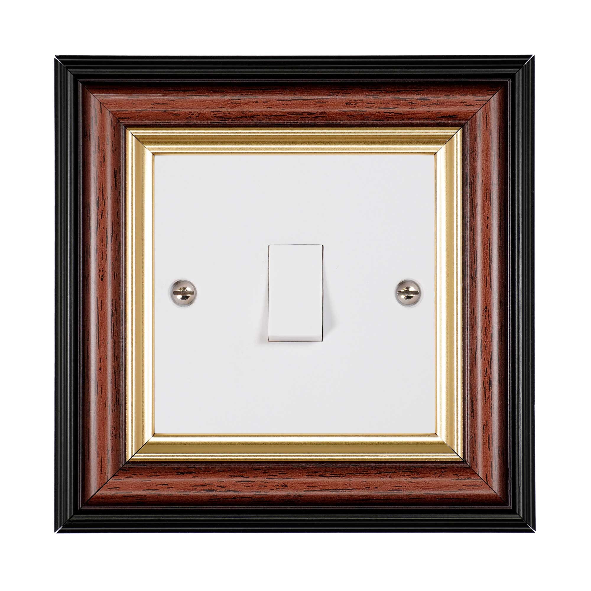 Resin Single Light Switch Surround Socket Finger Plate Panel Cover Home Decor