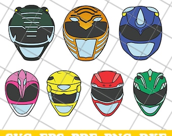 Download Power rangers svg | Etsy