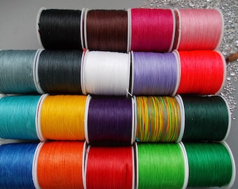 10 Metres 0.45mm Fine Strong String, Cord, thin thickness, Great for threading Seed Beads