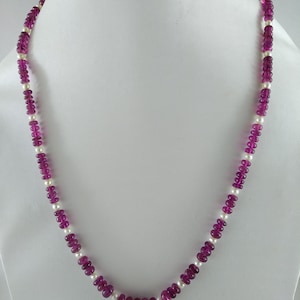 1 Strand Tourmaline Polished Rondelle Beads Mystical Rubellite Beads 4 to 7mm