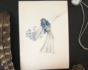 The Corpse Bride Giclée Print A5