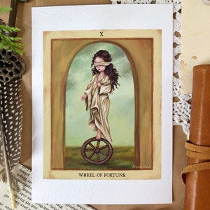 The Wheel Of Fortune Art Print 5x7&quot;