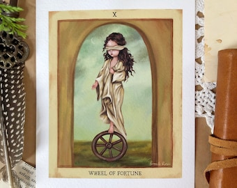 The Wheel Of Fortune Art Print 5x7"