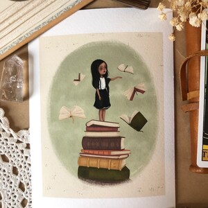 The High Priestess Giclée Art Print 5x7&quot;